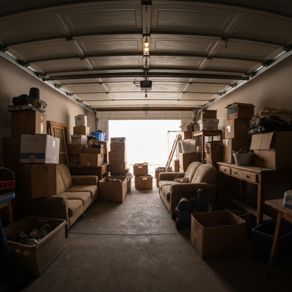 Before: Garage Cleanout